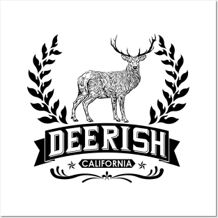 Deerish Posters and Art